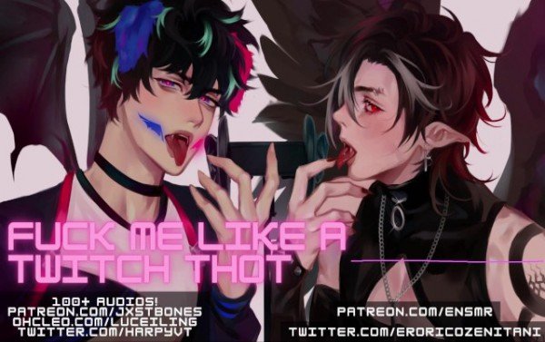 Persetan aku seperti Twitch e-Girl Hentai Neko Boy Ahegao NSFW Audio dan Dirty Talk ASMR